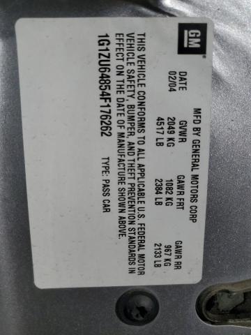 1G1ZU64854F176262 - 2004 CHEVROLET MALIBU MAXX LT ვერცხლისფერი ფოტო 12