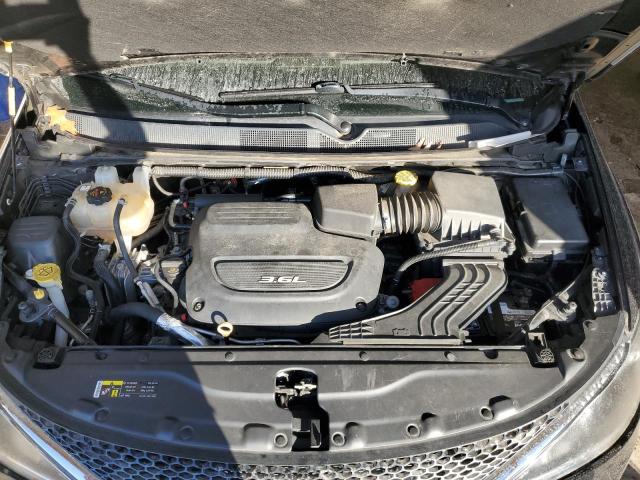 2C4RC1EG2HR653070 - 2017 CHRYSLER PACIFICA TOURING L PLUS BLACK photo 12