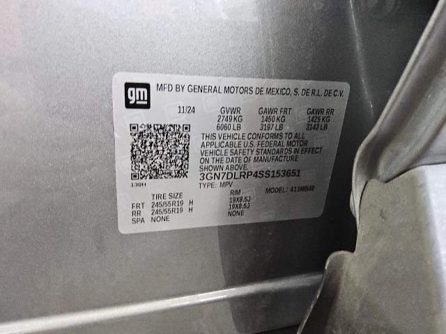 3GN7DLRP4SS153651 - 2025 CHEVROLET EQUINOX LT Argent photo 13