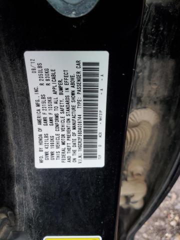 1HGCR2F56DA006744 - 2013 HONDA ACCORD SPORT Черный фото 24