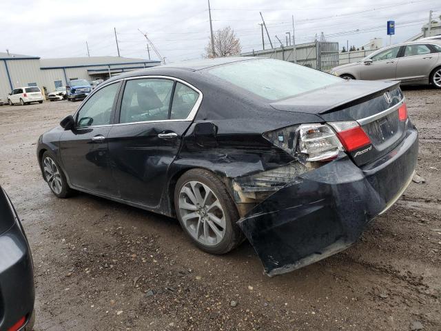 1HGCR2F56DA006744 - 2013 HONDA ACCORD SPORT Черный фото 4