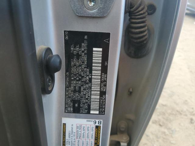 JTEZU5JR8A5011382 - 2010 TOYOTA 4RUNNER SR5 银色 照片 13