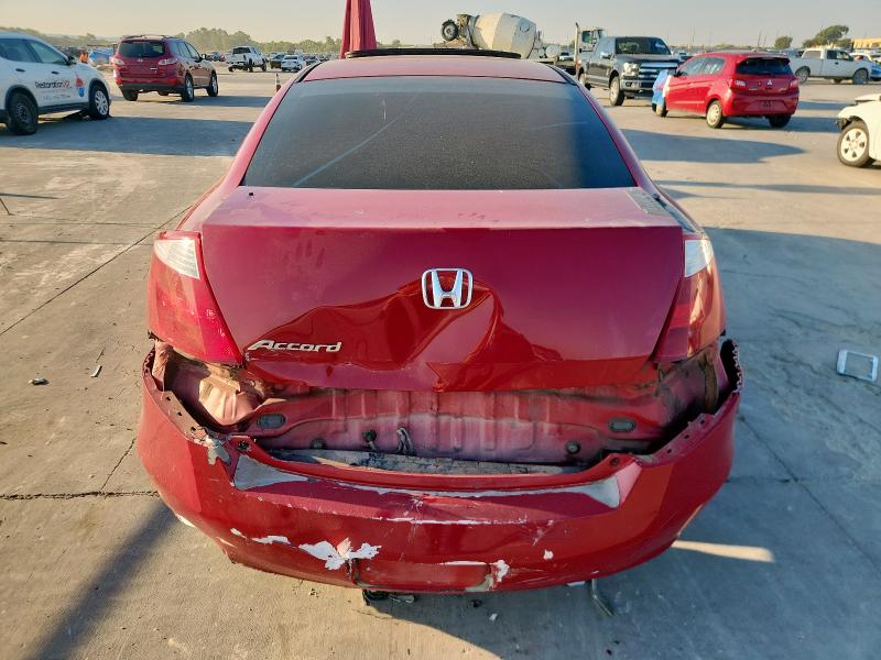 1HGCS12738A018443 - 2008 HONDA ACCORD EX 红色 照片 6