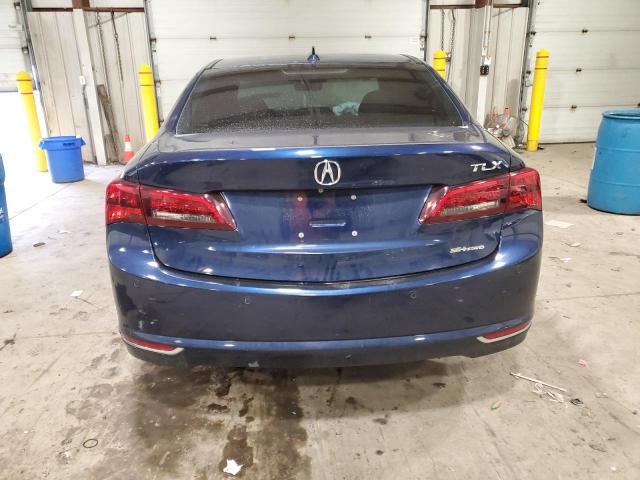 19UUB3F77FA003855 - 2015 ACURA TLX ADVANCE BLUE photo 6