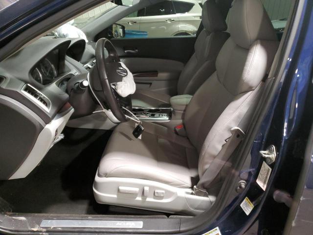 19UUB3F77FA003855 - 2015 ACURA TLX ADVANCE BLUE photo 7