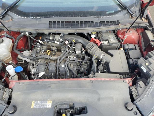 2FMPK4J93MBA12446 - 2021 FORD EDGE SEL 红色 照片 12