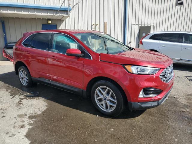 2FMPK4J93MBA12446 - 2021 FORD EDGE SEL 红色 照片 4