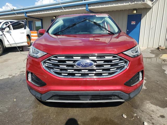 2FMPK4J93MBA12446 - 2021 FORD EDGE SEL 红色 照片 5
