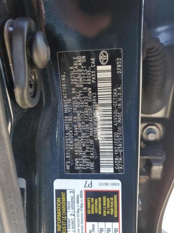 4T1BF1FK8HU368643 - 2017 TOYOTA CAMRY LE Bleu photo 12