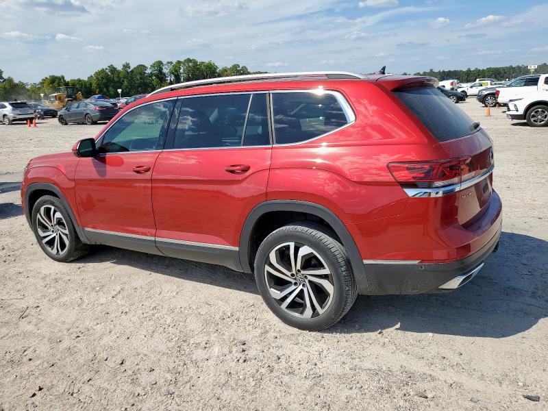 1V2TR2CA3MC575294 - 2021 VOLKSWAGEN ATLAS SEL PREMIUM Rouge photo 2