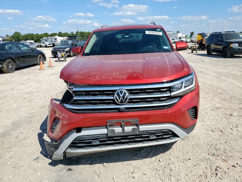 1V2TR2CA3MC575294 - 2021 VOLKSWAGEN ATLAS SEL PREMIUM Rouge photo 5