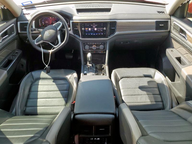 1V2TR2CA3MC575294 - 2021 VOLKSWAGEN ATLAS SEL PREMIUM Rouge photo 8