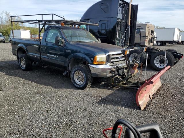 1FTNF21L8XEB70645 - 1999 FORD F250 SUPER DUTY 蓝色 照片 4