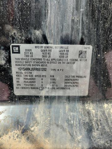 1GYS4MKJ6FR661282 - 2015 CADILLAC ESCALADE LUXURY Qara foto 14