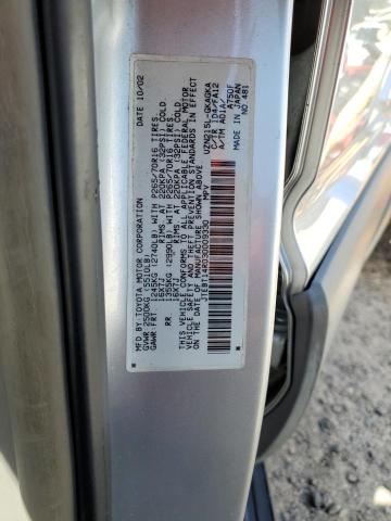 JTEBT14R030009330 - 2003 TOYOTA 4RUNNER SR5 灰色 照片 13