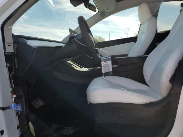 7SAYGDEE4NF339544 - 2022 TESLA MODEL Y თეთრი ფოტო 7