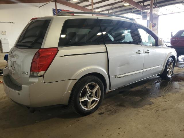5N1BV28U25N133717 - 2005 NISSAN QUEST S SILVER photo 3