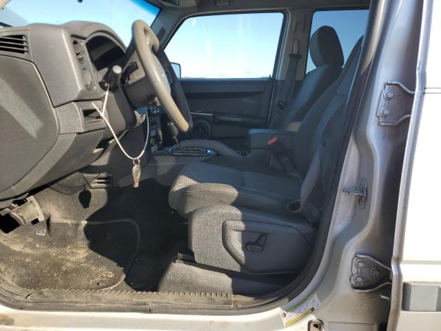 1J8HG48K58C194930 - 2008 JEEP COMMANDER SPORT ვერცხლისფერი ფოტო 7