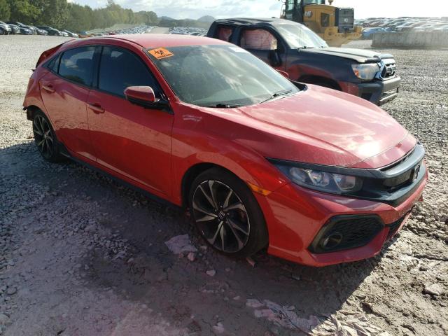 SHHFK7H43JU203387 - 2018 HONDA CIVIC SPORT Qırmızı foto 4