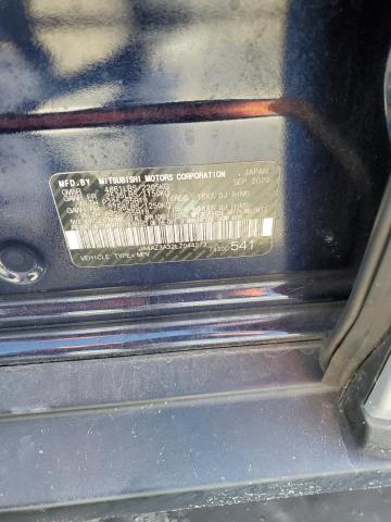 JA4AZ3A32LZ044273 - 2020 MITSUBISHI OUTLANDER SE 蓝色 照片 13