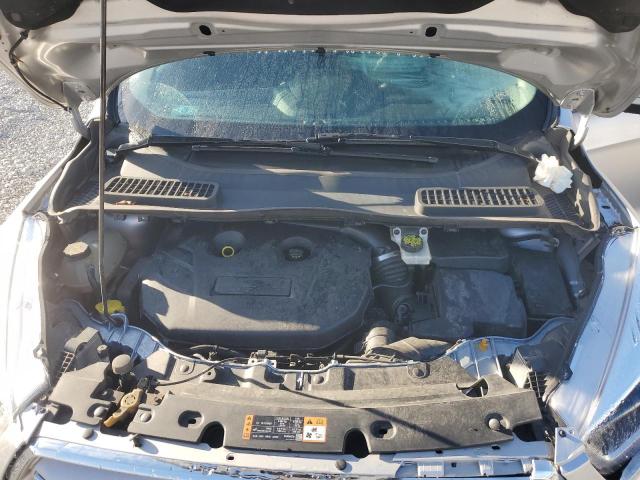 1FMCU9J91HUE25245 - 2017 FORD ESCAPE TITANIUM SILVER photo 12