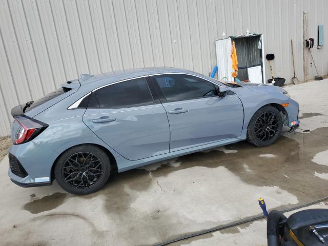 SHHFK7H63KU224744 - 2019 HONDA CIVIC EX BLUE photo 3