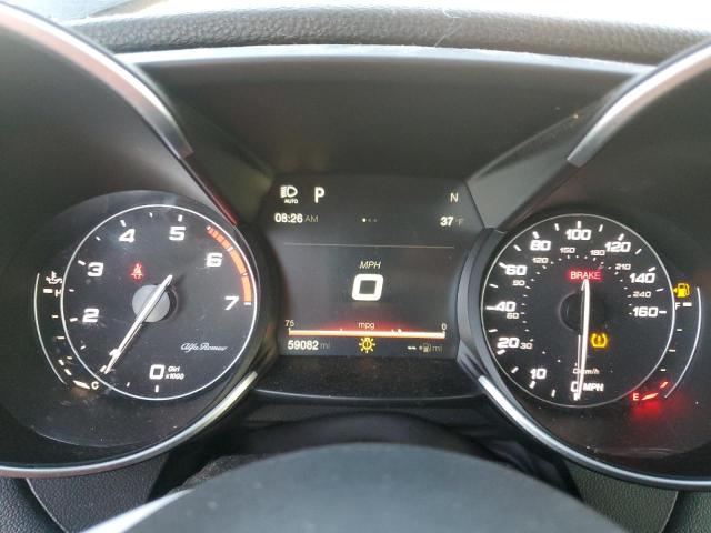 ZARFAEBN8H7532876 - 2017 ALFA ROMEO GIULIA BLACK photo 9