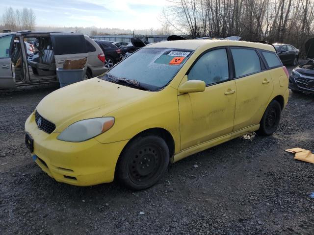 2T1KR32E54C290983 - 2004 TOYOTA COROLLA MA XR YELLOW photo 1