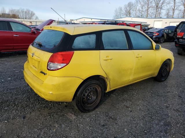 2T1KR32E54C290983 - 2004 TOYOTA COROLLA MA XR YELLOW photo 3