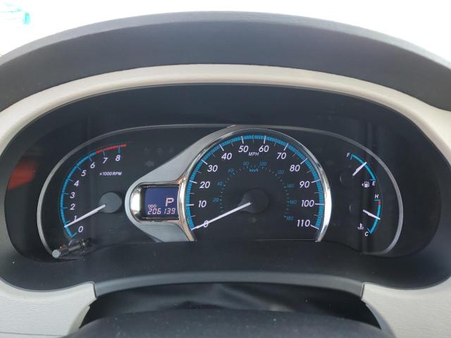 5TDDK3DC7BS011546 - 2011 TOYOTA SIENNA XLE Boz foto 9