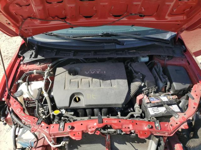 1NXBU4EE7AZ301220 - 2010 TOYOTA COROLLA BASE წითელი ფოტო 11