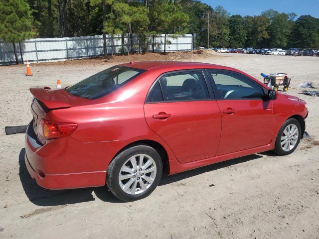 1NXBU4EE7AZ301220 - 2010 TOYOTA COROLLA BASE წითელი ფოტო 3