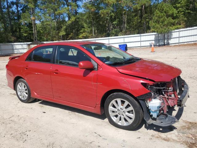 1NXBU4EE7AZ301220 - 2010 TOYOTA COROLLA BASE წითელი ფოტო 4