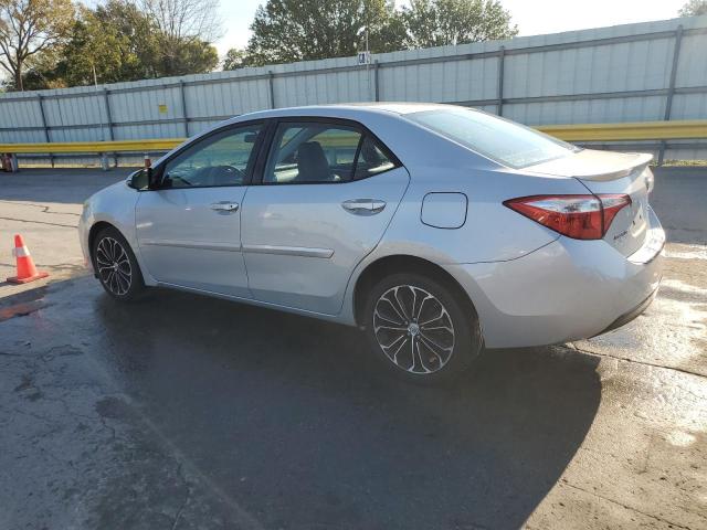 2T1BURHE5FC454566 - 2015 TOYOTA COROLLA L SILVER photo 2
