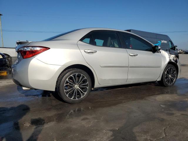 2T1BURHE5FC454566 - 2015 TOYOTA COROLLA L SILVER photo 3