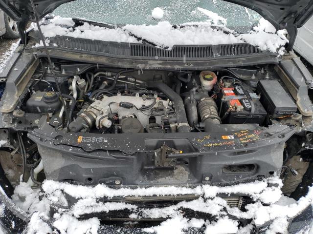 1FM5K8AT9FGA21920 - 2015 FORD EXPLORER POLICE INTERCEPTOR შავი ფოტო 12