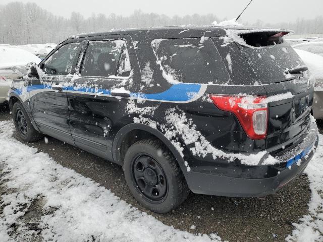 1FM5K8AT9FGA21920 - 2015 FORD EXPLORER POLICE INTERCEPTOR შავი ფოტო 2