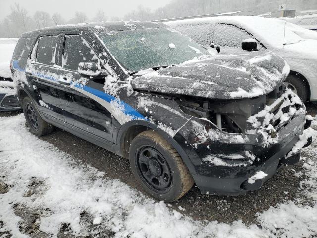 1FM5K8AT9FGA21920 - 2015 FORD EXPLORER POLICE INTERCEPTOR შავი ფოტო 4