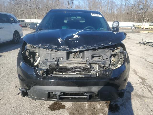 1FM5K8AT9FGA21920 - 2015 FORD EXPLORER POLICE INTERCEPTOR შავი ფოტო 5