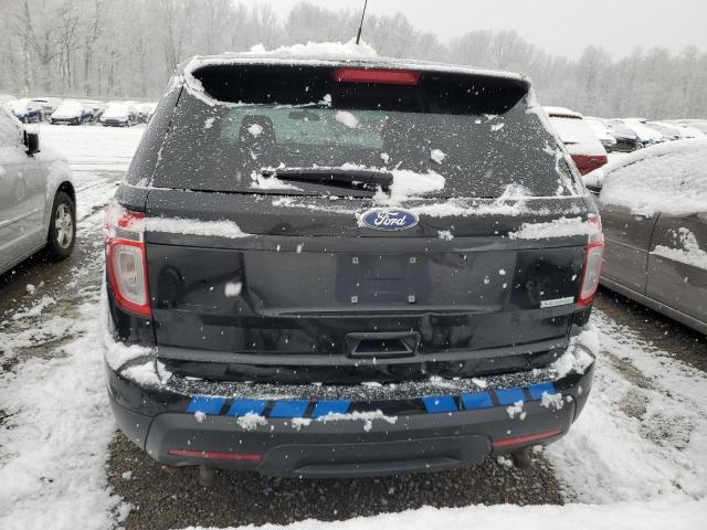 1FM5K8AT9FGA21920 - 2015 FORD EXPLORER POLICE INTERCEPTOR შავი ფოტო 6