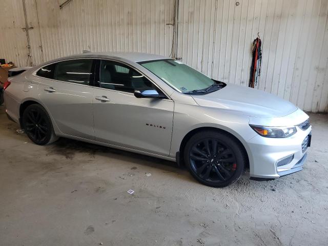 1G1ZD5ST1JF273987 - 2018 CHEVROLET MALIBU LT Srebrny zdjęcie 4