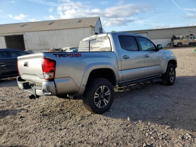 3TMCZ5AN4HM089963 - 2017 TOYOTA TACOMA DOUBLE CAB SILVER photo 3