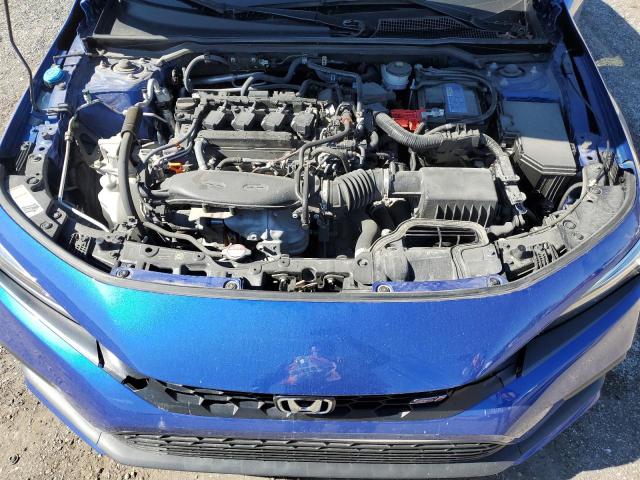 2HGFE1E53RH080135 - 2024 HONDA CIVIC SI BLUE photo 11