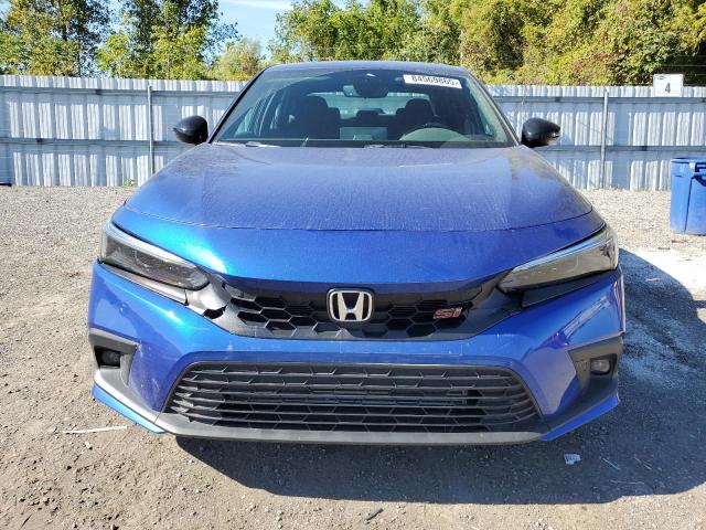 2HGFE1E53RH080135 - 2024 HONDA CIVIC SI BLUE photo 5