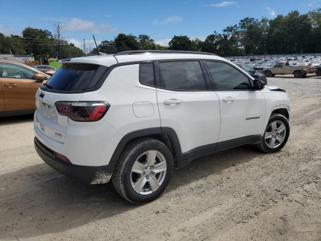 3C4NJCBB0NT137629 - 2022 JEEP COMPASS LATITUDE თეთრი ფოტო 3