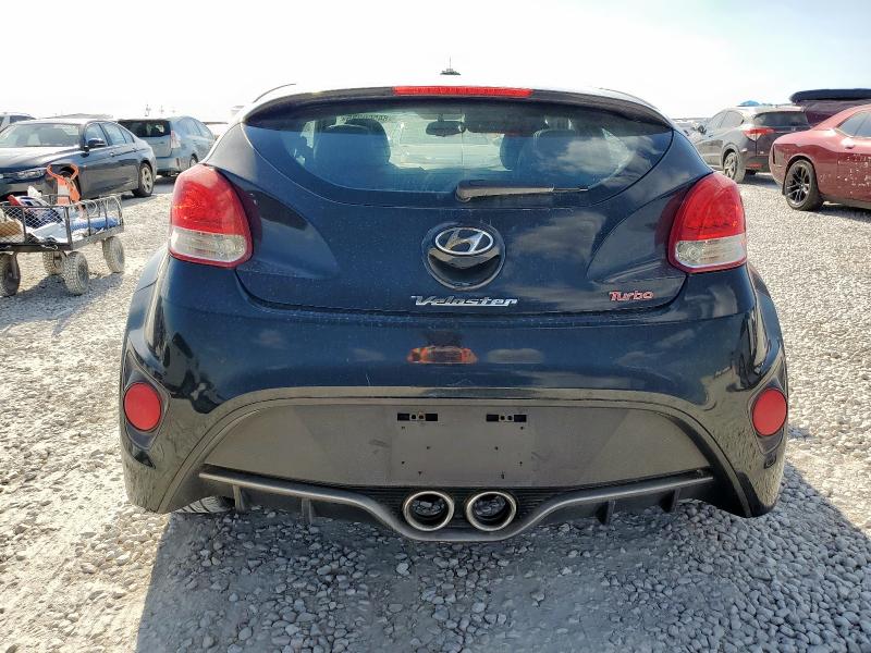 KMHTC6AE6DU115245 - 2013 HYUNDAI VELOSTER TURBO Schwarz Foto 6