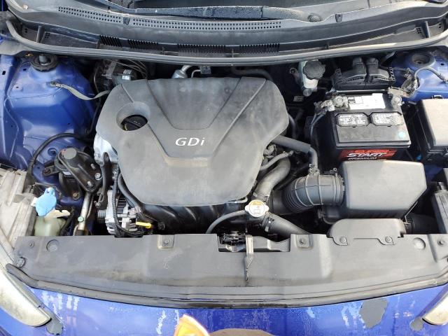KMHCT4AE5CU264829 - 2012 HYUNDAI ACCENT GLS Azul foto 11
