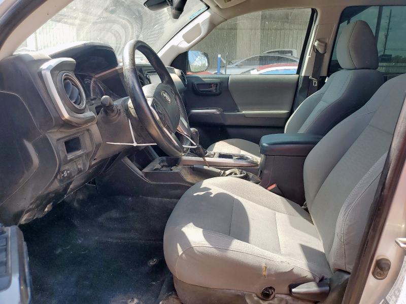 3TMCZ5AN3KM234952 - 2019 TOYOTA TACOMA DOUBLE CAB Сріблястий фото 7