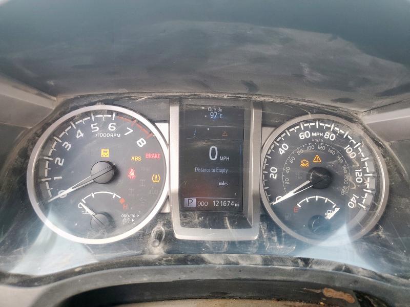 3TMCZ5AN3KM234952 - 2019 TOYOTA TACOMA DOUBLE CAB Сріблястий фото 9