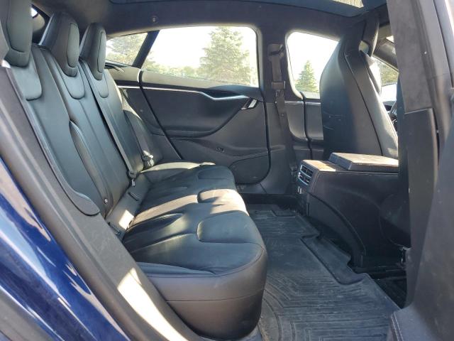 5YJSA1E23HF199208 - 2017 TESLA MODEL S ლურჯი ფოტო 10